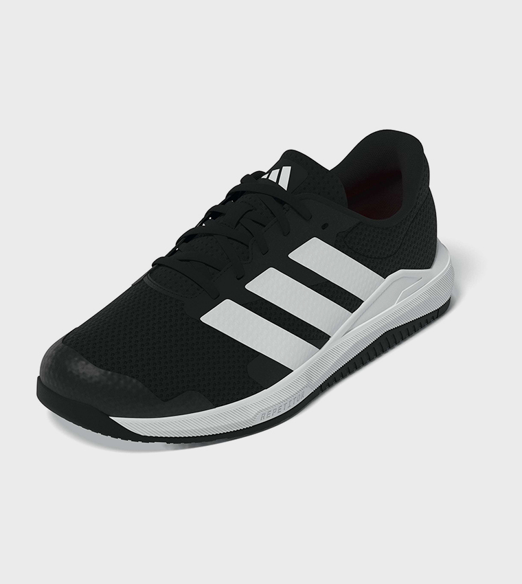 DROPSET BASE TRAINER Stripe Detail Lace-Up Shoes