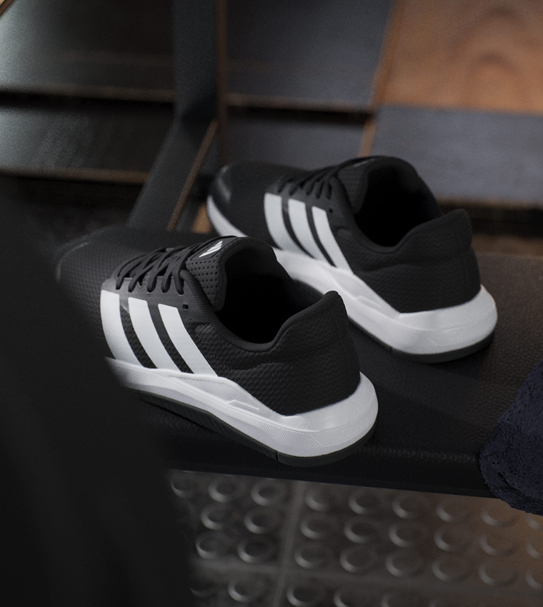 DROPSET BASE TRAINER Stripe Detail Lace-Up Shoes