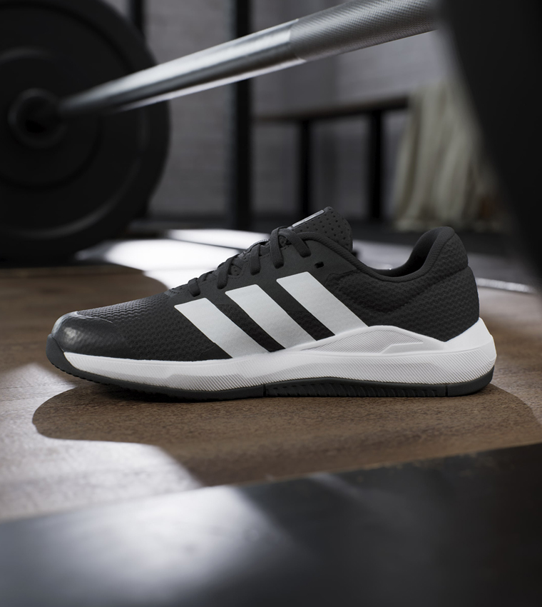 DROPSET BASE TRAINER Stripe Detail Lace-Up Shoes