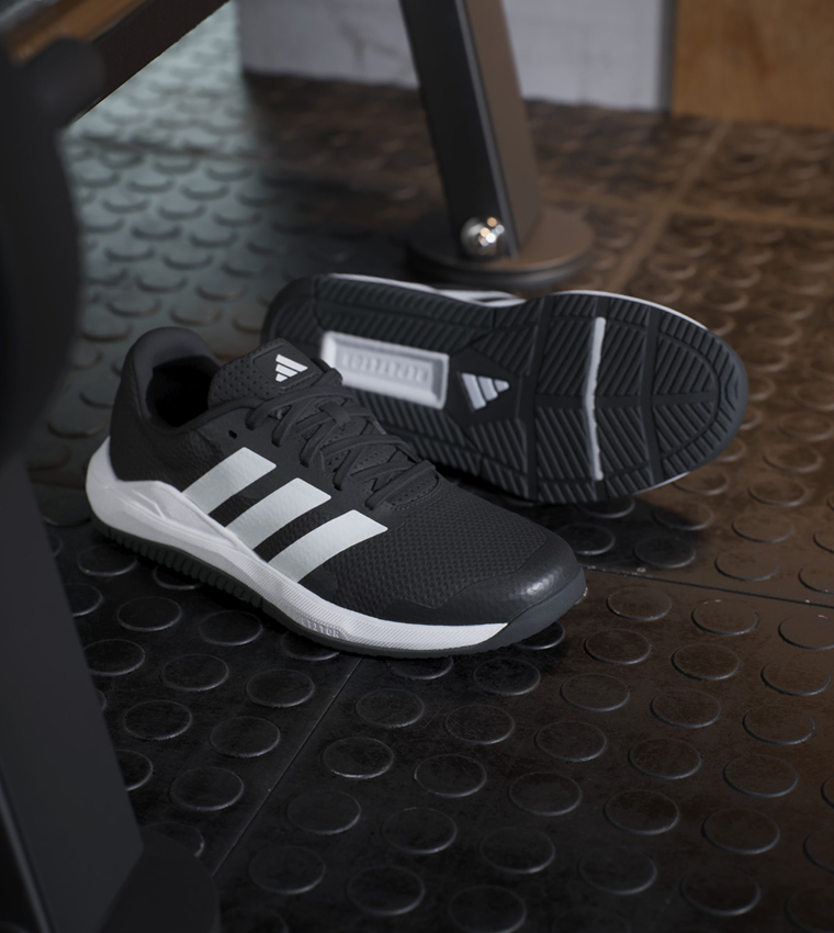 DROPSET BASE TRAINER Stripe Detail Lace-Up Shoes