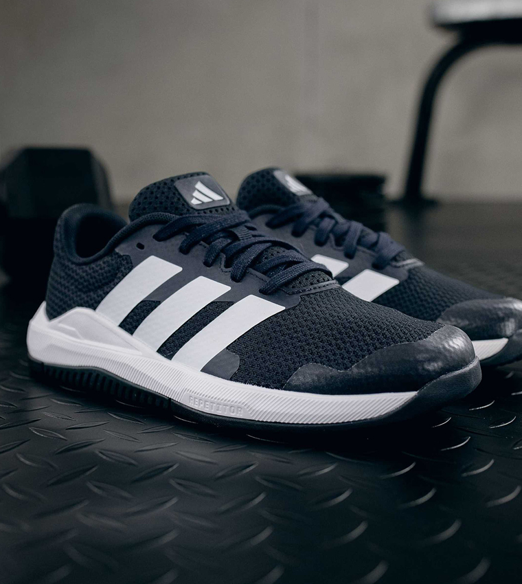 DROPSET BASE TRAINER Stripe Detail Lace-Up Shoes