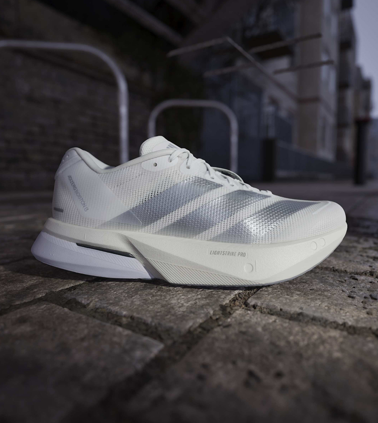 ADIZERO BOSTON 13 Stripe Detail Running Shoes