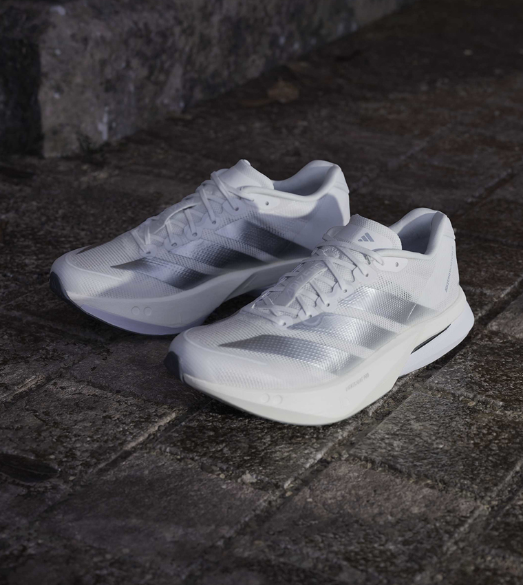 ADIZERO BOSTON 13 Stripe Detail Running Shoes