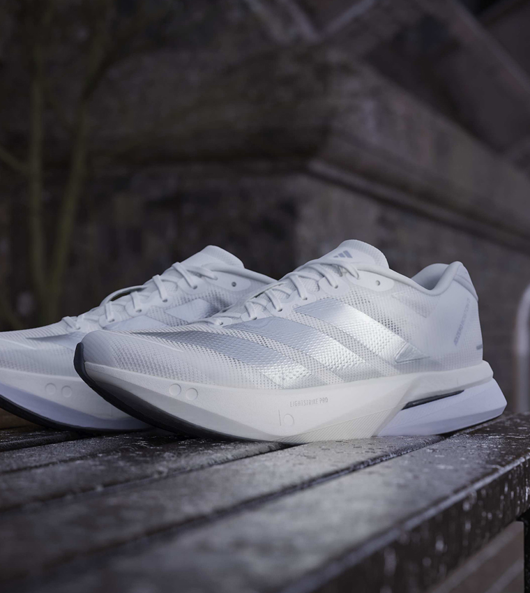 ADIZERO BOSTON 13 Stripe Detail Running Shoes