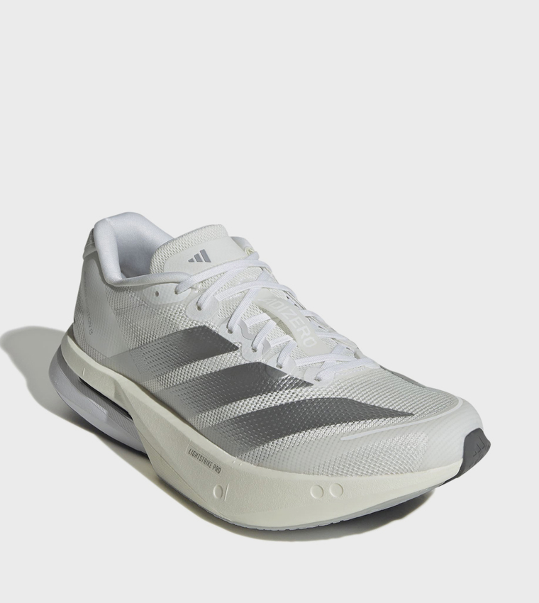 ADIZERO BOSTON 13 Stripe Detail Running Shoes