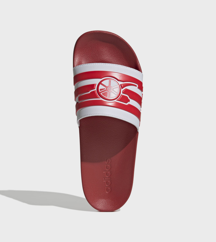 ADILETTE Arsenal Shower Logo Detail Open Toe Slides