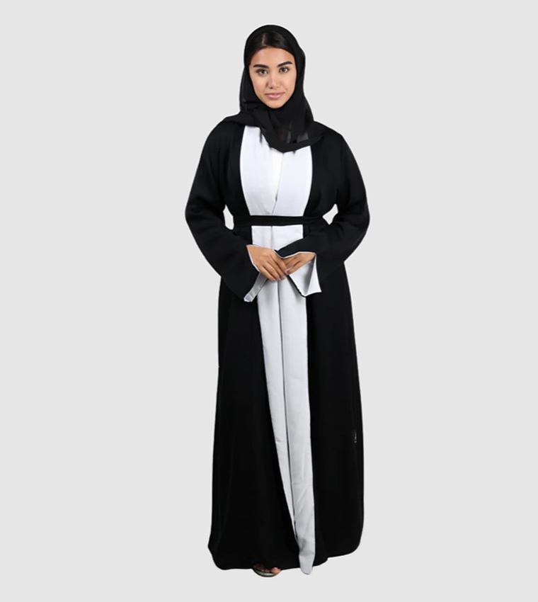 عباية سادة ذو وجهين كم واسع 