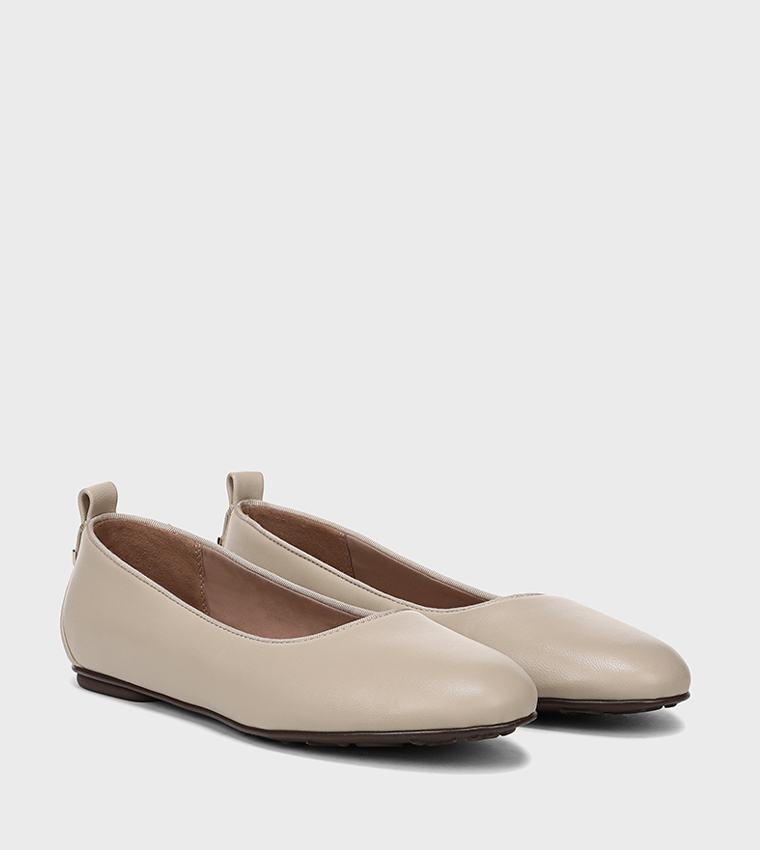 AVA Solid Slip-On Ballerinas