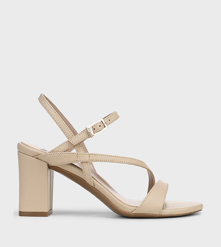 HARA Strappy Block Heel Sandals