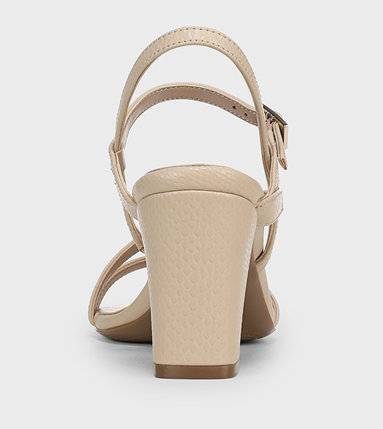 HARA Strappy Block Heel Sandals