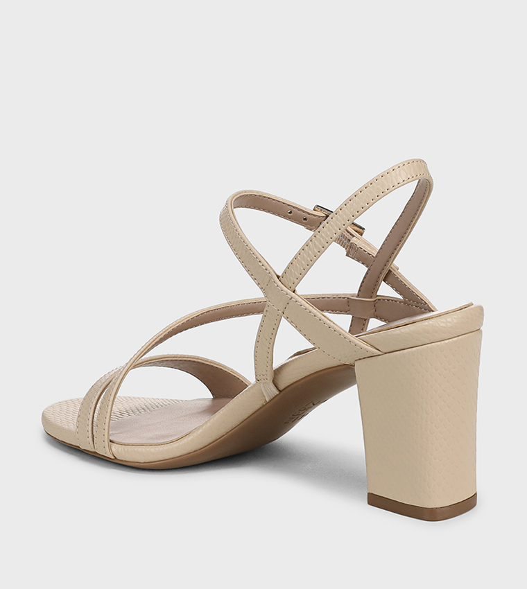 HARA Strappy Block Heel Sandals