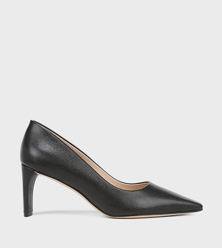 ESTEE Textured Slip-On Pumps
