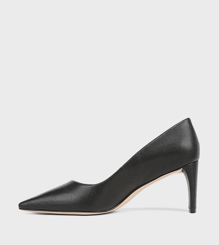 ESTEE Textured Slip-On Pumps