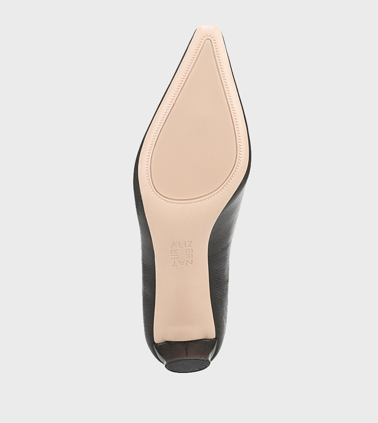 ESTEE Textured Slip-On Pumps