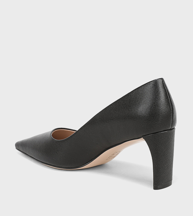 ESTEE Textured Slip-On Pumps