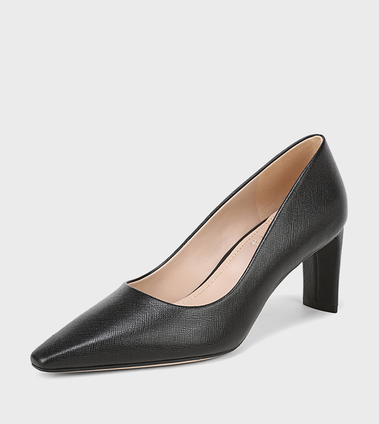 ESTEE Textured Slip-On Pumps