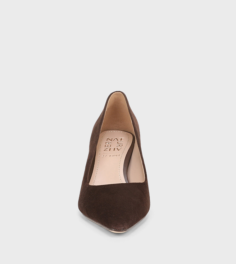 ESTEE Animal Print Pointed Toe Pumps