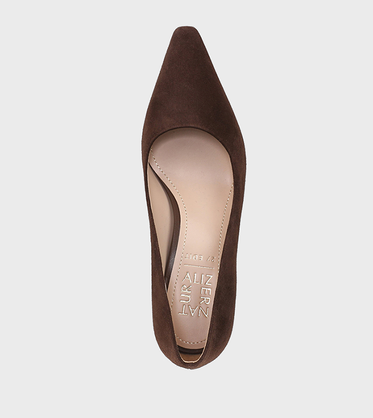 ESTEE Animal Print Pointed Toe Pumps