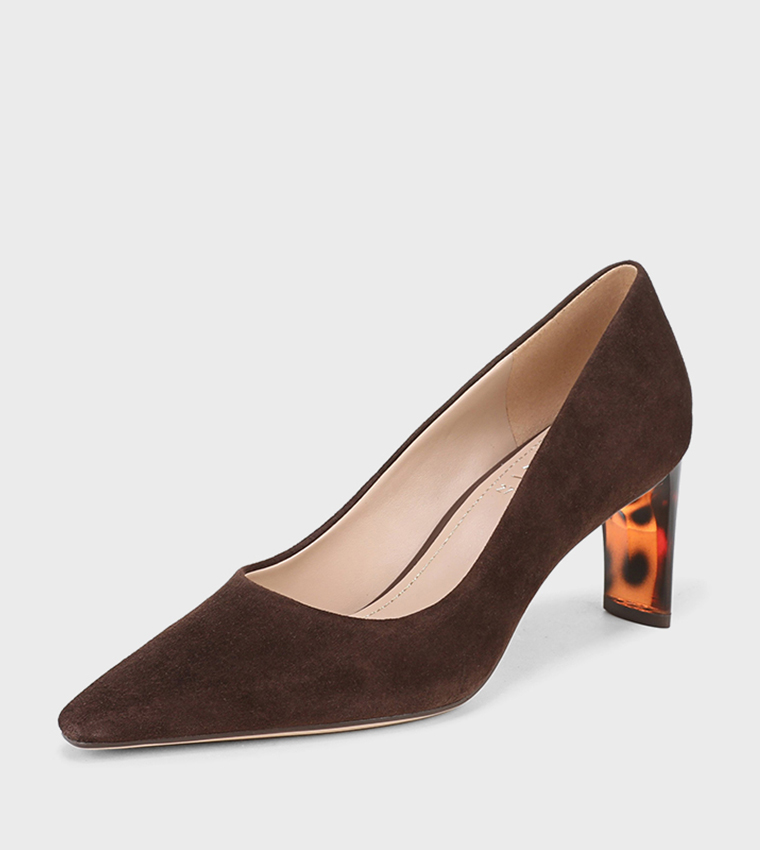ESTEE Animal Print Pointed Toe Pumps