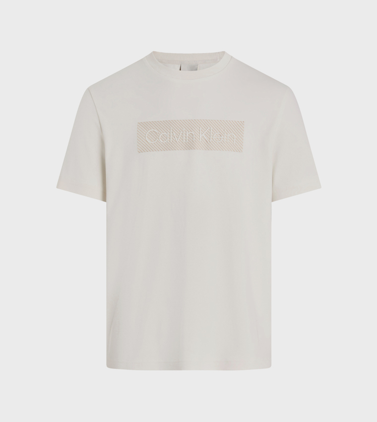 Logo Embroidered Crew Neck T-Shirt