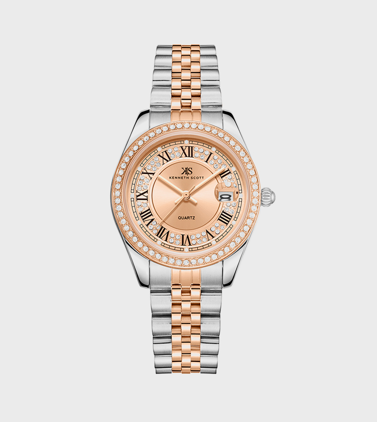 Diamond watch st scott watch Saint Scott Blan Dimitry Diamond Watch Silver ST1103-SSS