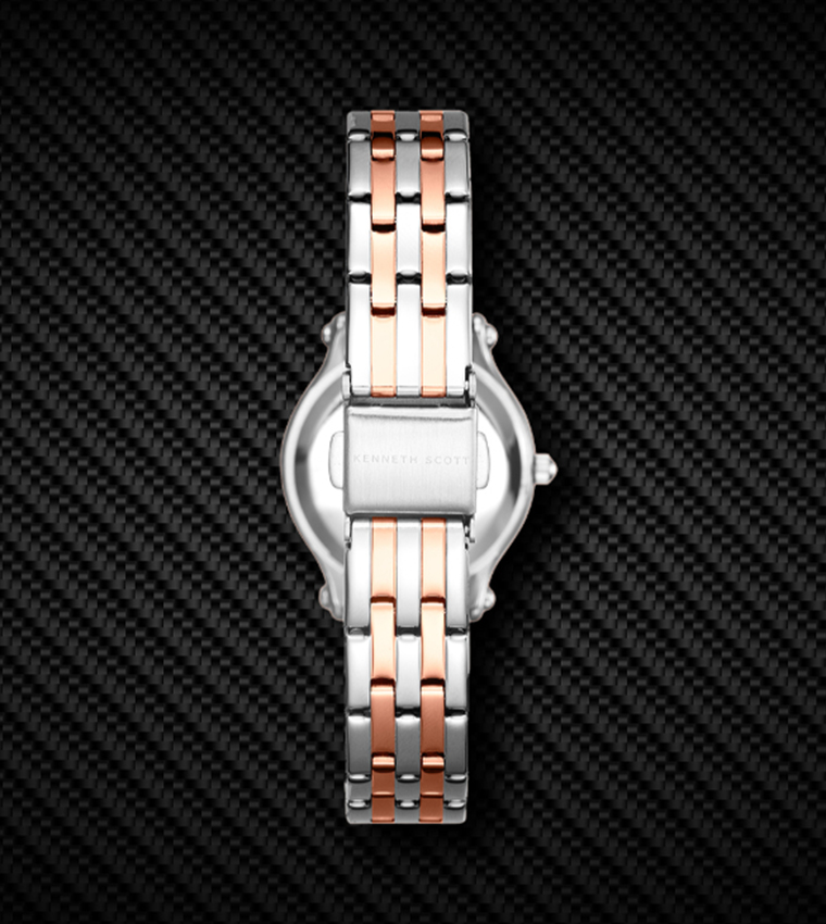 White Dial Analog Watch