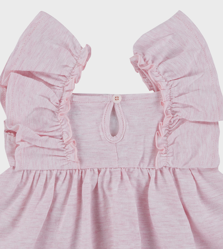 Solid Sleeveless Mini Dress