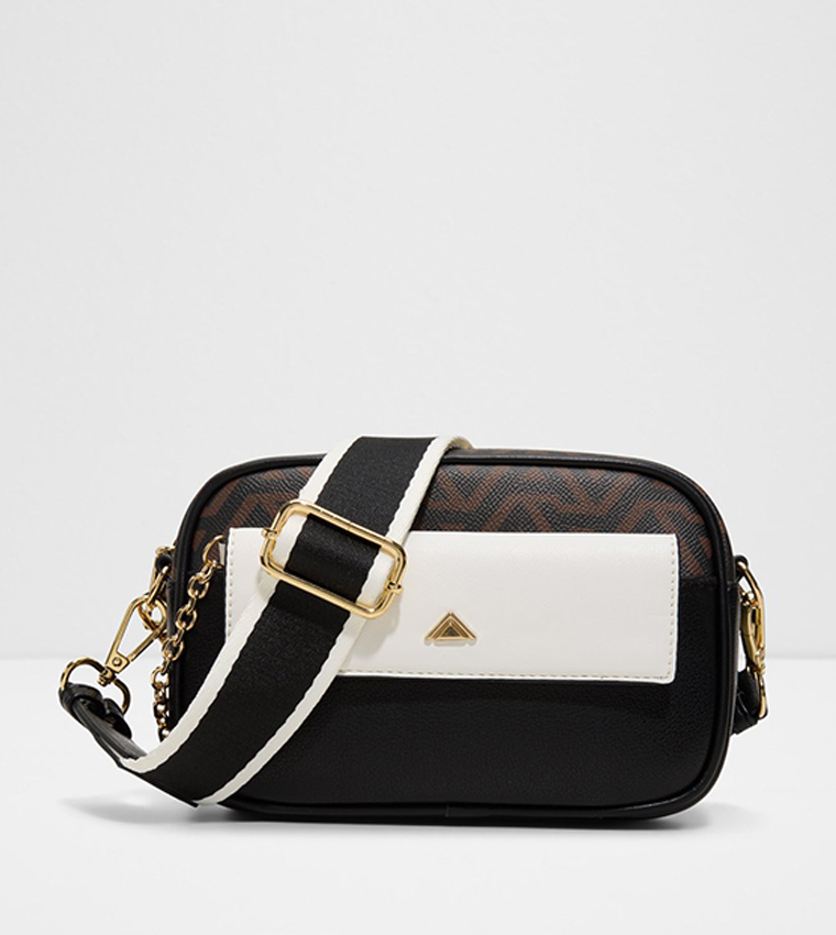 KAEAJAR Monogram Patterned Crossbody Bag