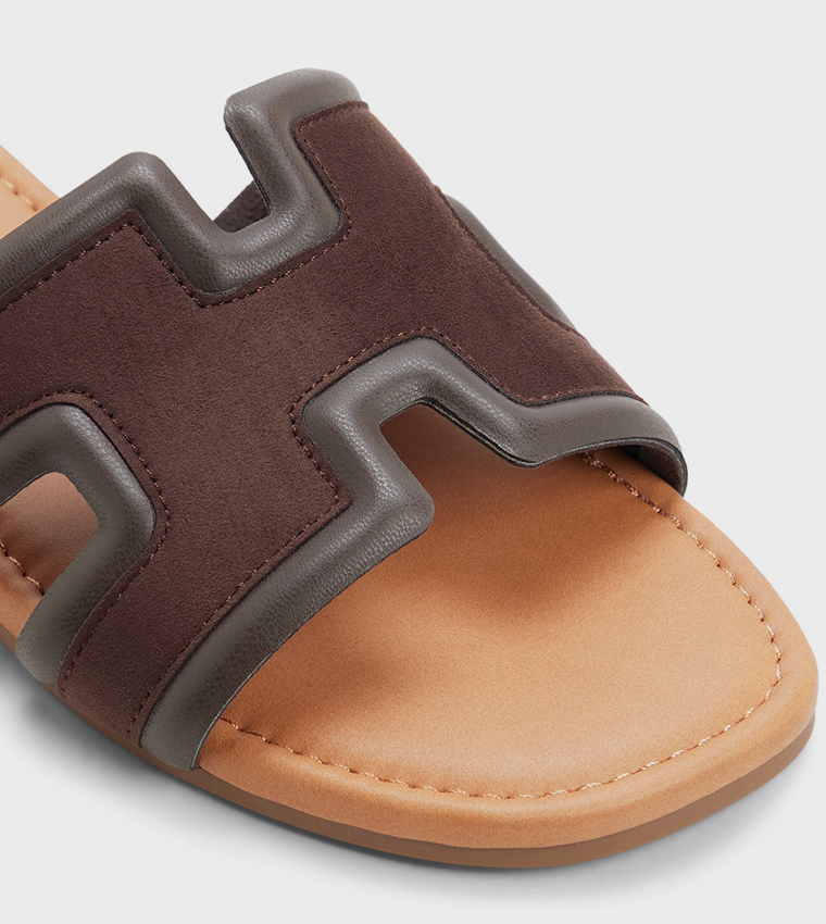 Call it Spring  Flat Sandals - Brown Flat Sandals