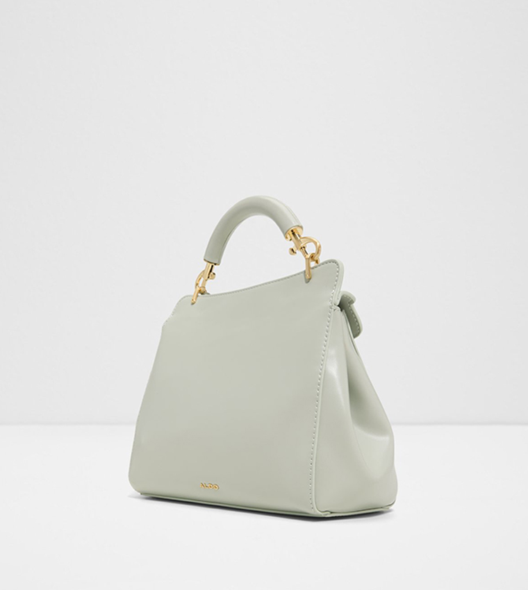 KATIE Textured Top Handle Bag