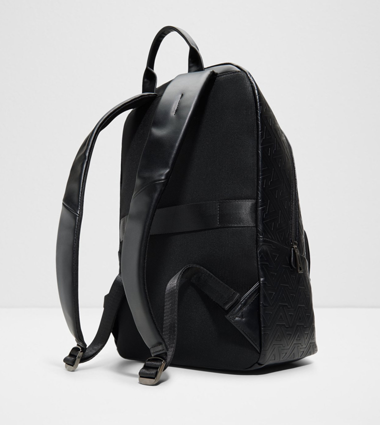 Buy Aldo KEDILASH Monogram Embossed Backpack In Black | 6thstreet UAE