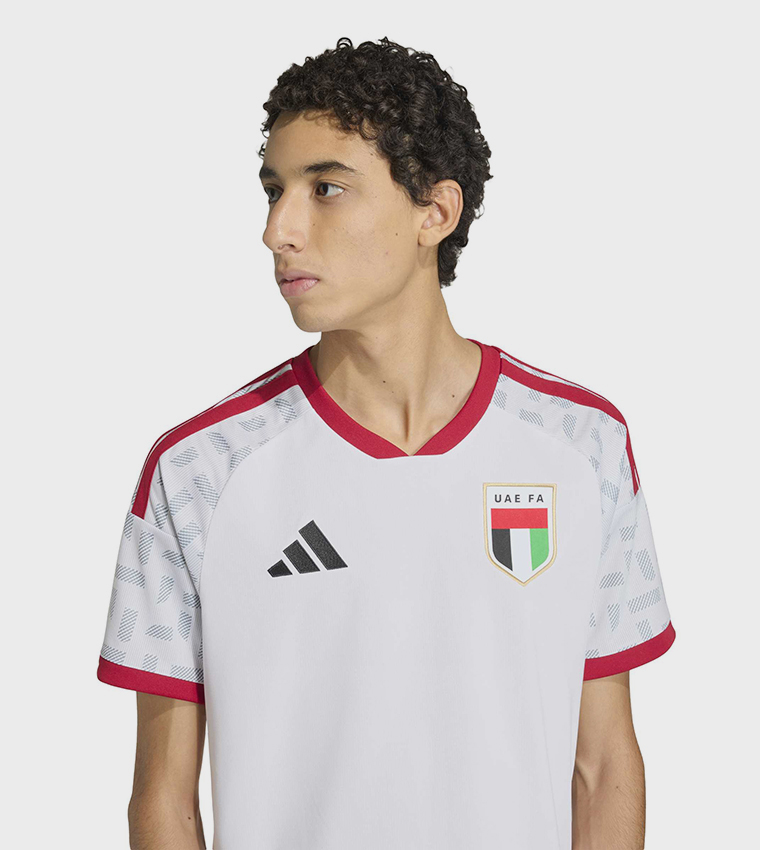 تيشيرت جيرسي مطبوع بكم قصير