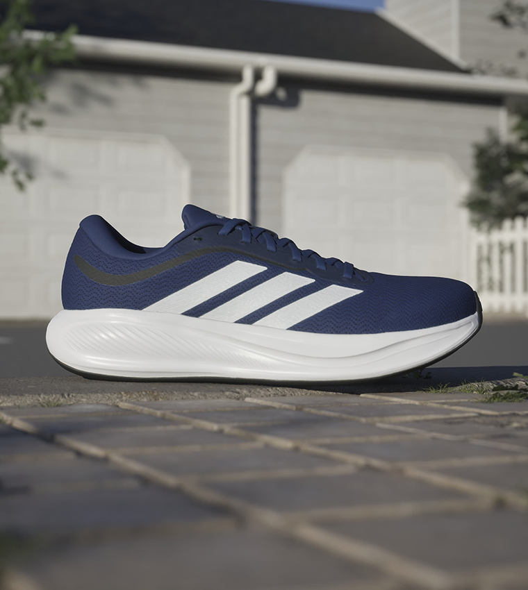 RESPONSE RUNNER 2 Stripe Detail Lace-Up Shoes