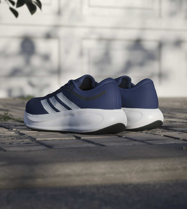 RESPONSE RUNNER 2 Stripe Detail Lace-Up Shoes
