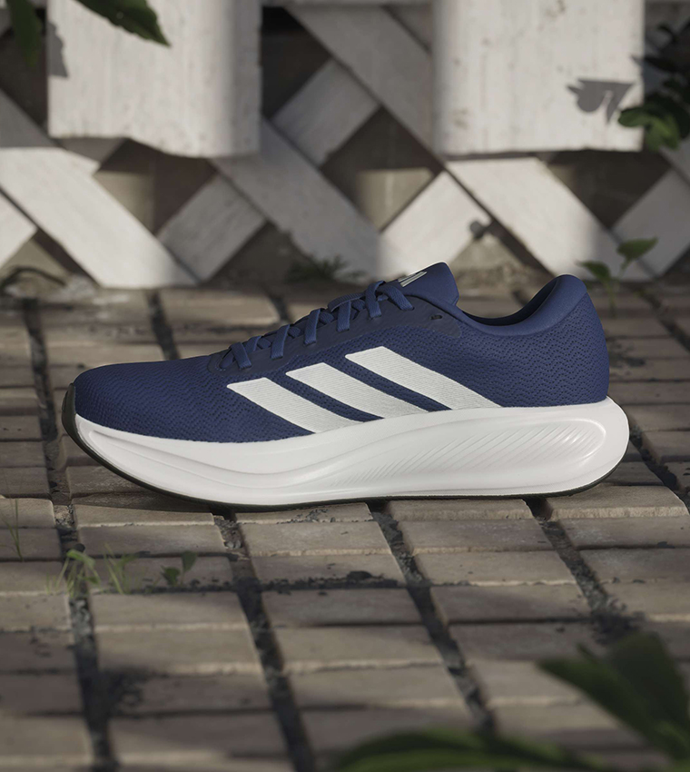 RESPONSE RUNNER 2 Stripe Detail Lace-Up Shoes