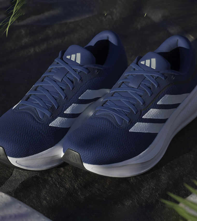 RESPONSE RUNNER 2 Stripe Detail Lace-Up Shoes