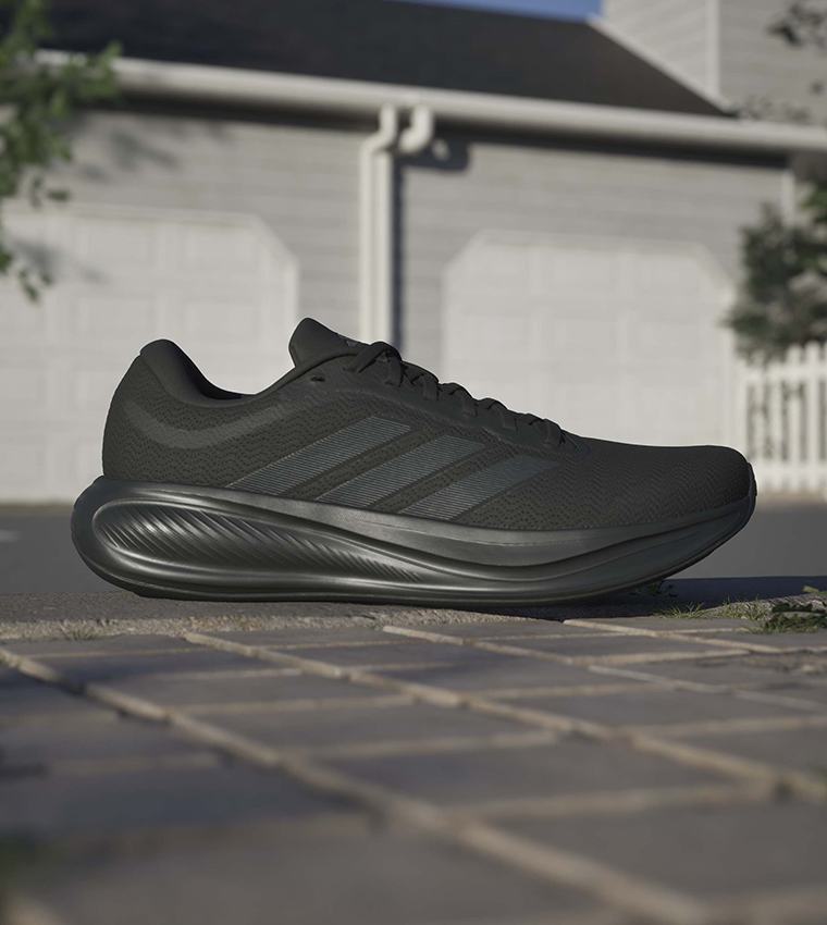 RESPONSE RUNNER 2 Stripe Detail Lace-Up Shoes