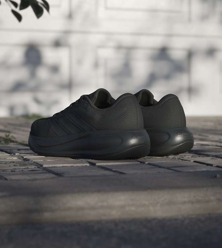 RESPONSE RUNNER 2 Stripe Detail Lace-Up Shoes