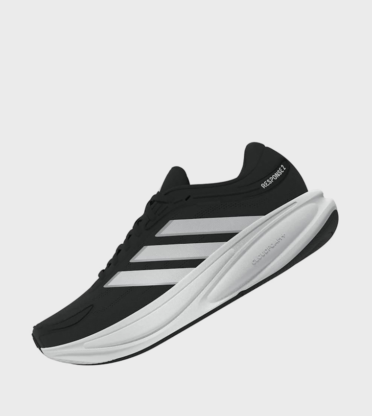 RESPONSE 2 Stripe Detail Running Shoes