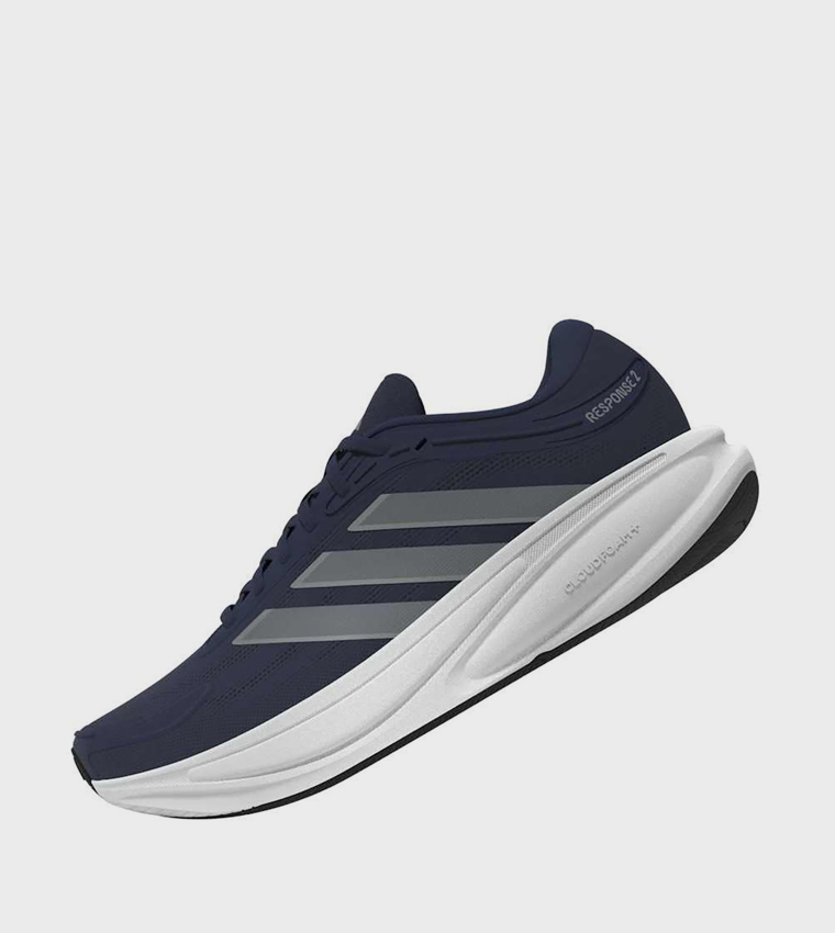 RESPONSE 2 Stripe Detail Running Shoes