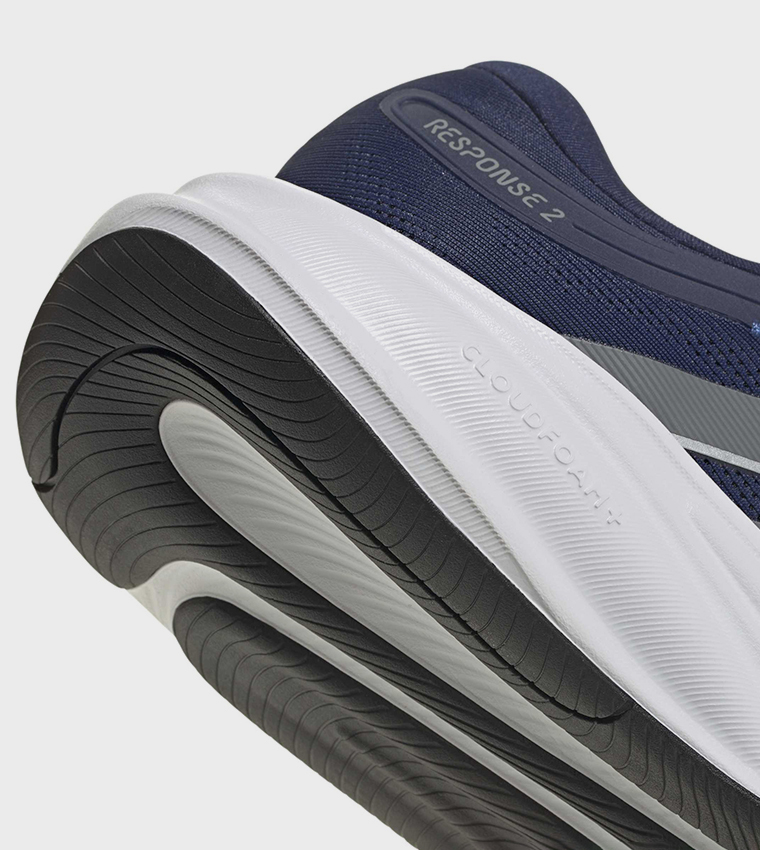 RESPONSE 2 Stripe Detail Running Shoes