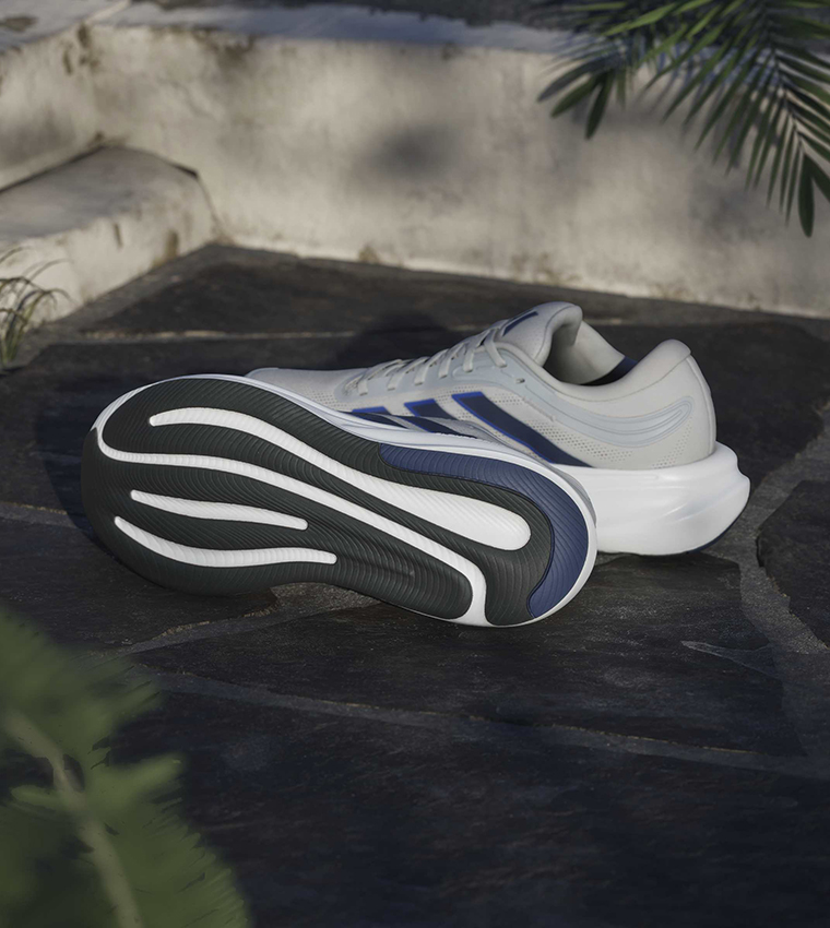 Buy Adidas RESPONSE 2 Stripe Detail Running Shoes In Grey | 6thstreet Oman