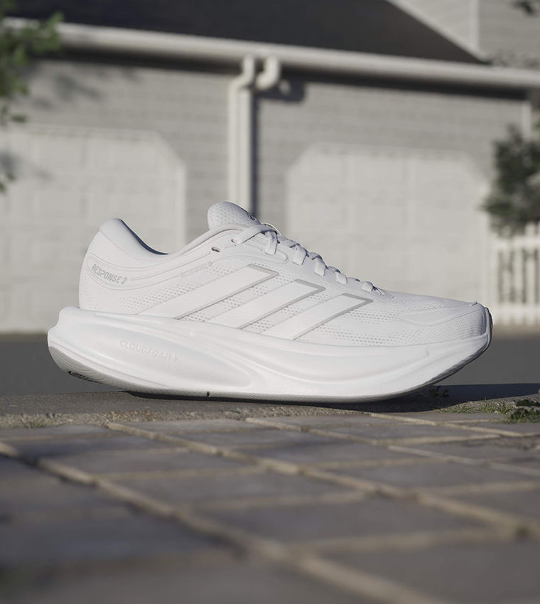 RESPONSE 2 Stripe Detail Running Shoes