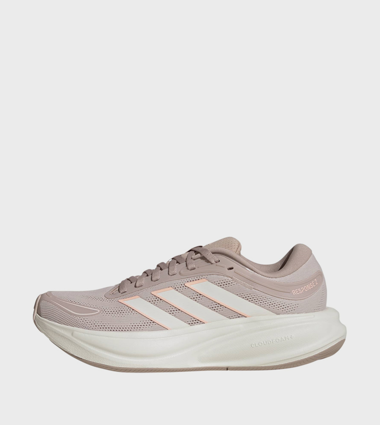 RESPONSE 2 Stripe Detail Running Shoes