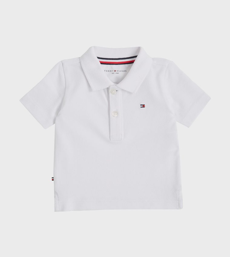 تيشيرت بولو بتطريز علم