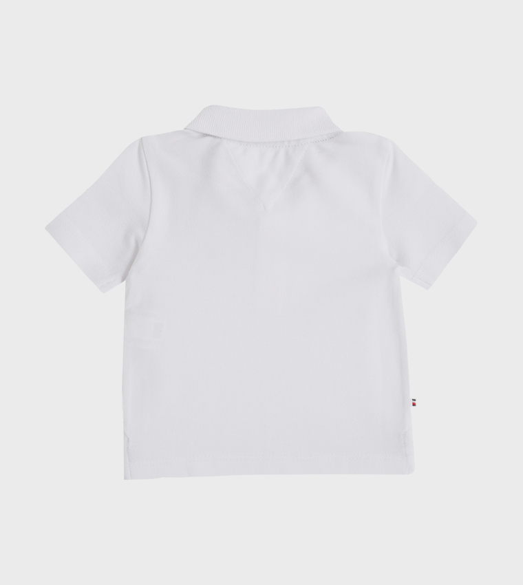 تيشيرت بولو بتطريز علم