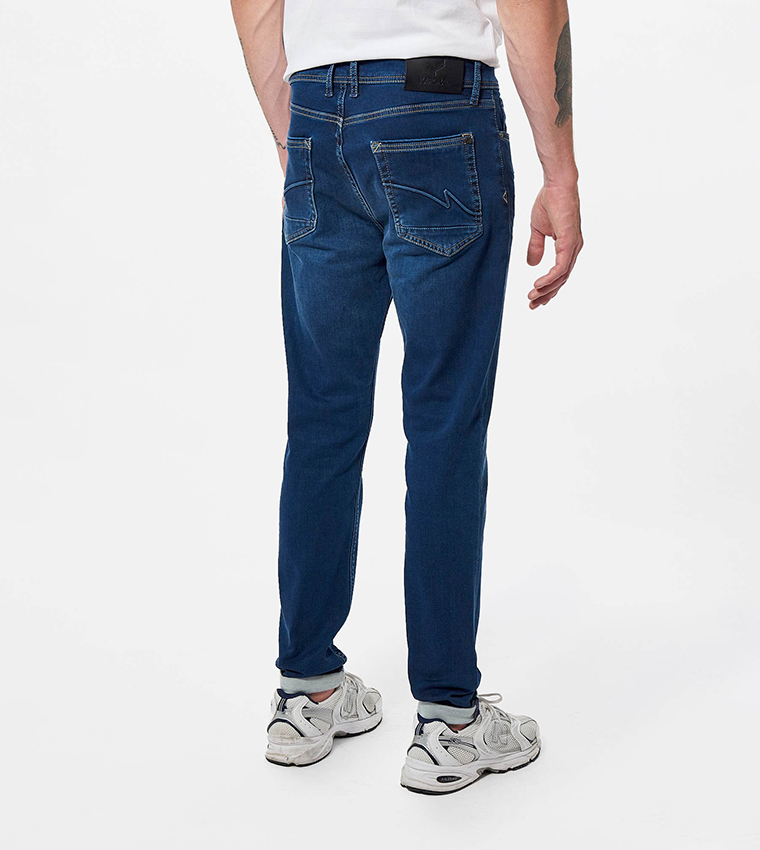 Mid-Rise Slim Fit Jeans