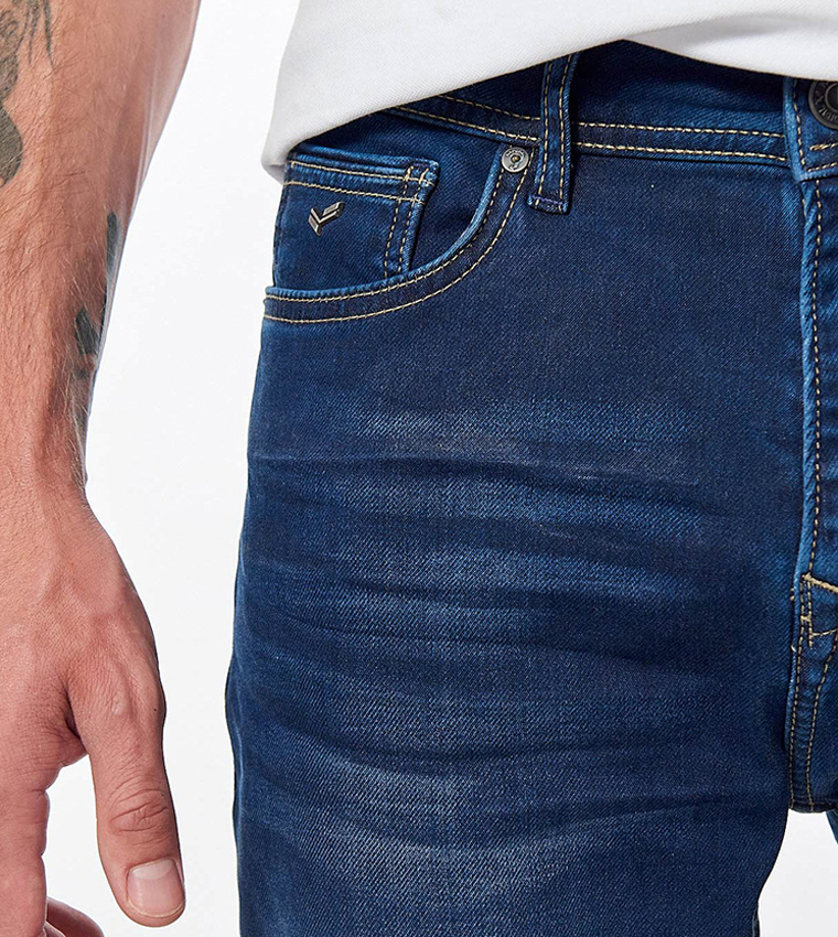 Mid-Rise Slim Fit Jeans