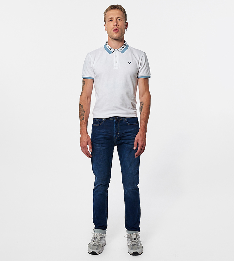 Mid-Rise Slim Fit Jeans