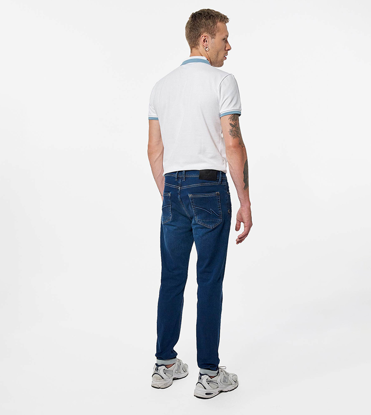Mid-Rise Slim Fit Jeans